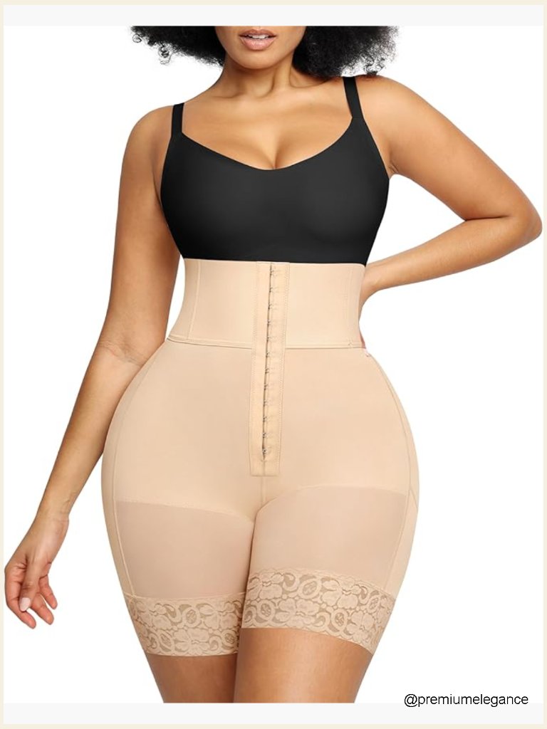 High Waisted Tummy Control Shapewear Shorts Butt Lift Thigh Slimmers